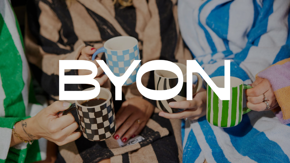 คอลเลกชันของใช้ในบ้านจาก ByON สวีเดน