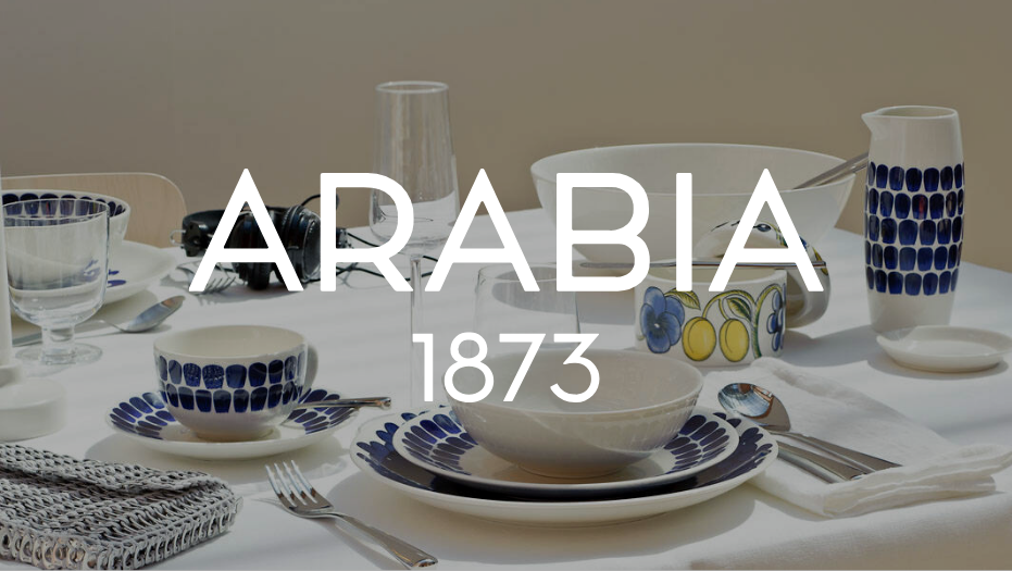 คอลเลกชันเครื่องถ้วยเซรามิกจาก Arabia ฟินแลนด์