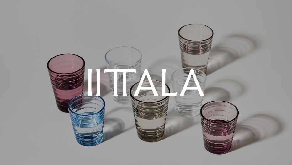 คอลเลกชันเครื่องแก้วและของใช้ในบ้านจาก Iittala ฟินแลนด์