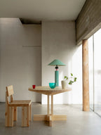 Vaarnii 001 Dining Chair เก้าอี้ไม้ pine โครงสร้างแข็งแรง แสดงลายไม้ธรรมชาติ