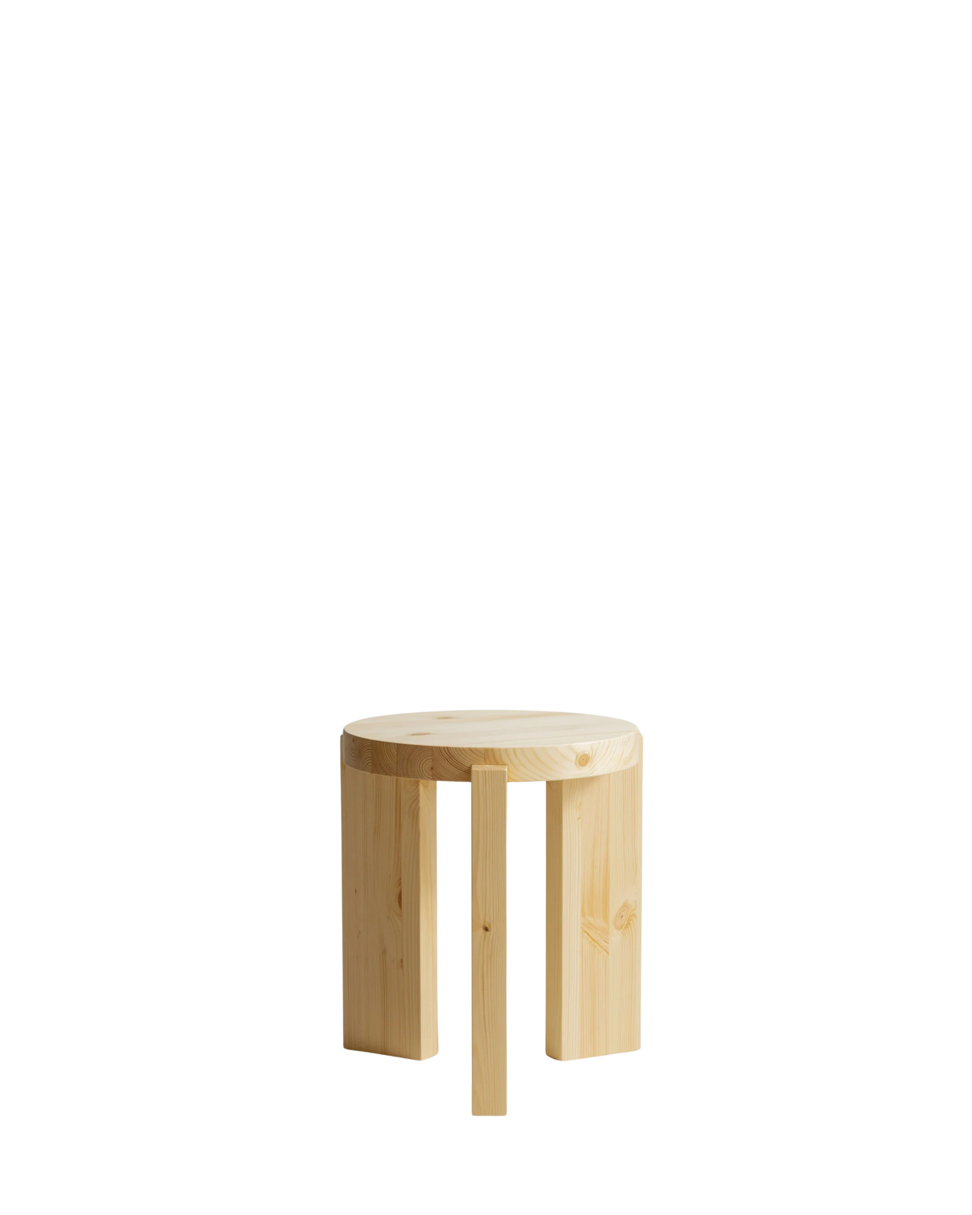 Vaarnii 001 Stool สตูลไม้ pine โครงสร้างเรียบง่าย แข็งแรง ใช้งานได้หลากหลาย