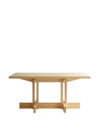 Vaarnii 001 Dining Table Rectangular โต๊ะอาหารไม้ pine ทรงสี่เหลี่ยม แสดงลายไม้ธรรมชาติ