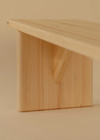 Vaarnii 012 Kolmio Bench ม้านั่งไม้ pine โครงสร้าง sandwich