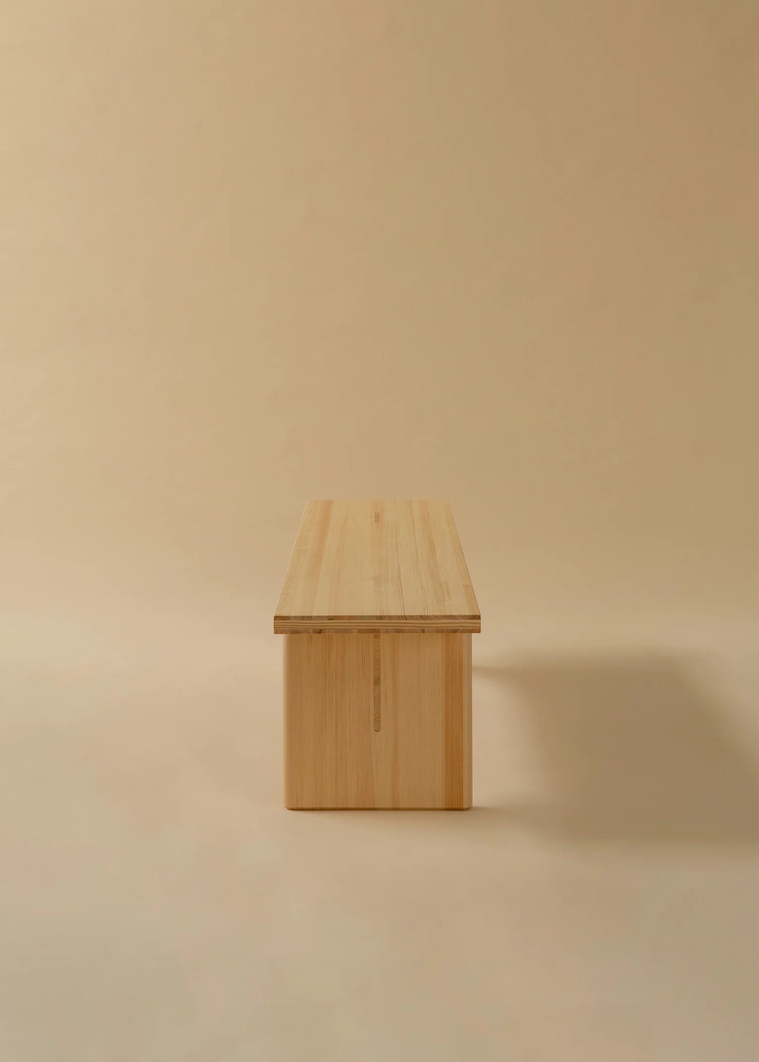 Vaarnii 012 Kolmio Bench ม้านั่งไม้ pine โครงสร้าง sandwich