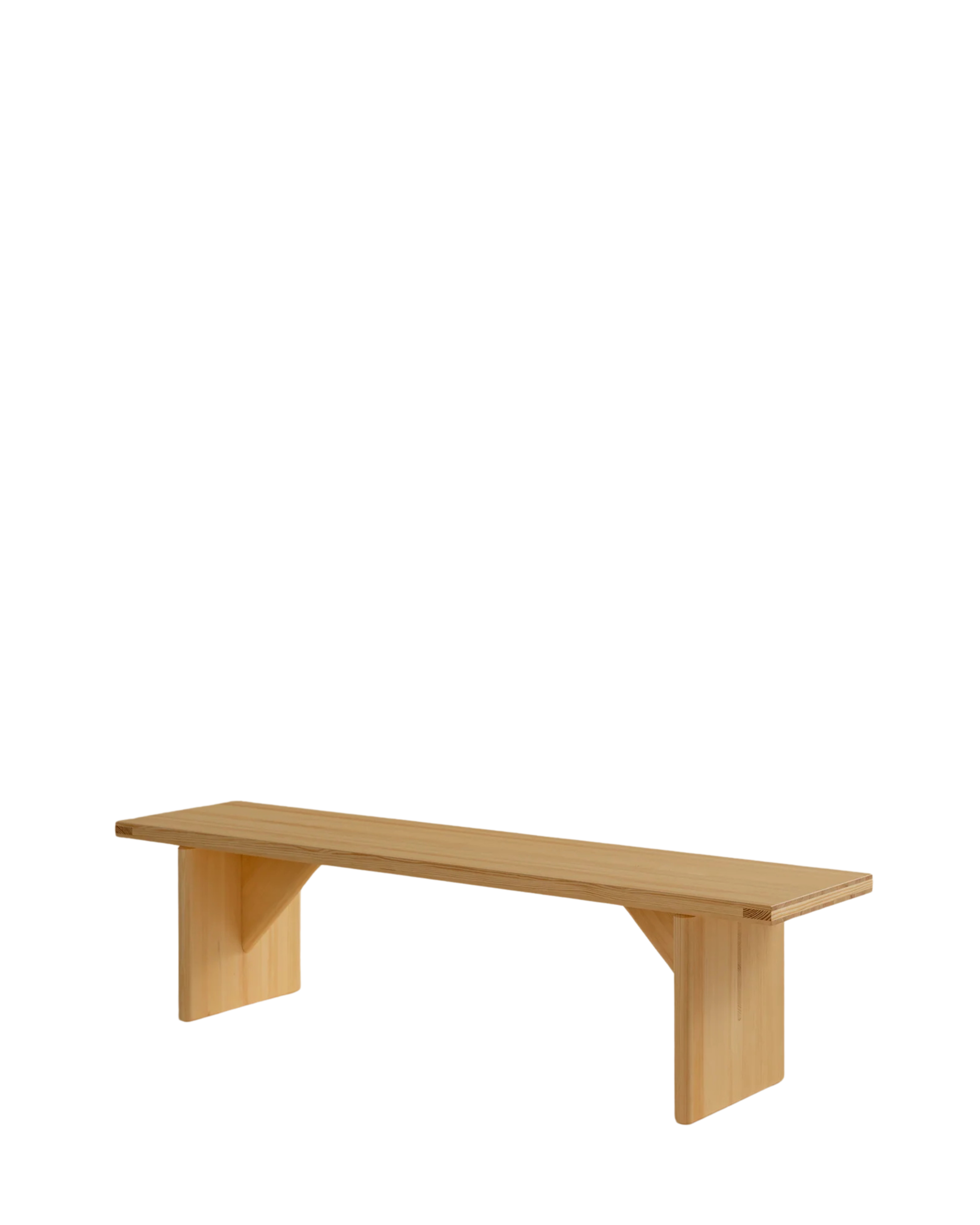 Vaarnii 012 Kolmio Bench ม้านั่งไม้ pine โครงสร้าง sandwich