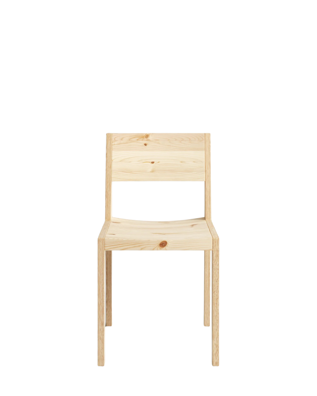 Vaarnii 016 Maasto Dining Chair เก้าอี้ไม้ pine โครงสร้างเรียบง่าย