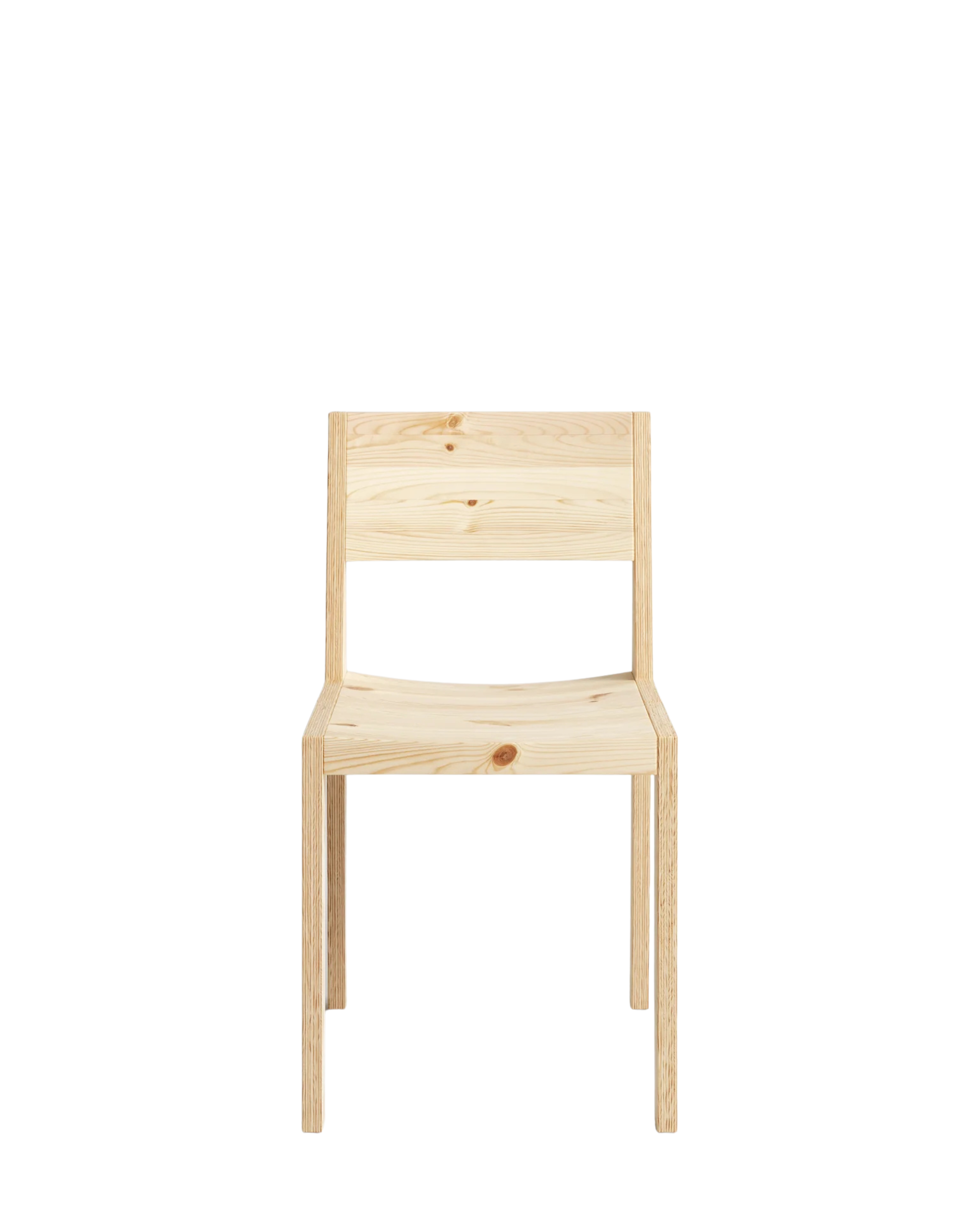 Vaarnii 016 Maasto Dining Chair เก้าอี้ไม้ pine โครงสร้างเรียบง่าย