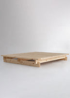 Vaarnii 017 Aamu Bed Frame โครงเตียงไม้ pine โครงสร้างประกอบแบบไม่ใช้สกรู