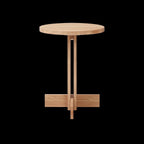 Ishinomaki Laboratory Tonbo Table โต๊ะข้างไม้ โครงสร้าง T-shaped frame ออกแบบโดย Keiji Ashizawa