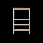 Ishinomaki Laboratory Shoes Shelf ชั้นวางรองเท้าไม้แบบพิงผนัง โครงสร้างไม้เรียบ ออกแบบโดย DRILL DESIGN