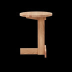 Ishinomaki Laboratory Tonbo Table โต๊ะข้างไม้ โครงสร้าง T-shaped frame ออกแบบโดย Keiji Ashizawa