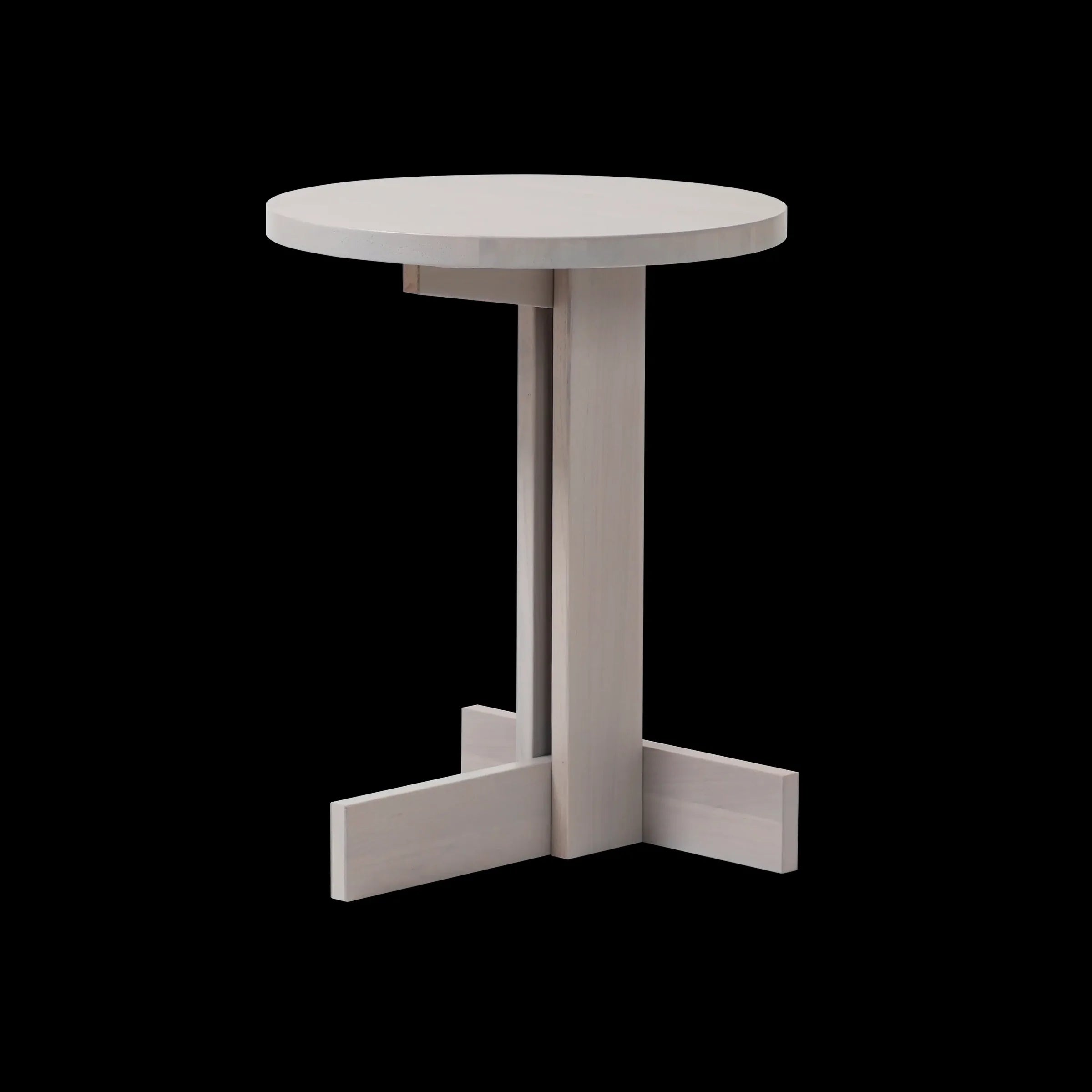 Ishinomaki Laboratory Tonbo Table โต๊ะข้างไม้ โครงสร้าง T-shaped frame ออกแบบโดย Keiji Ashizawa