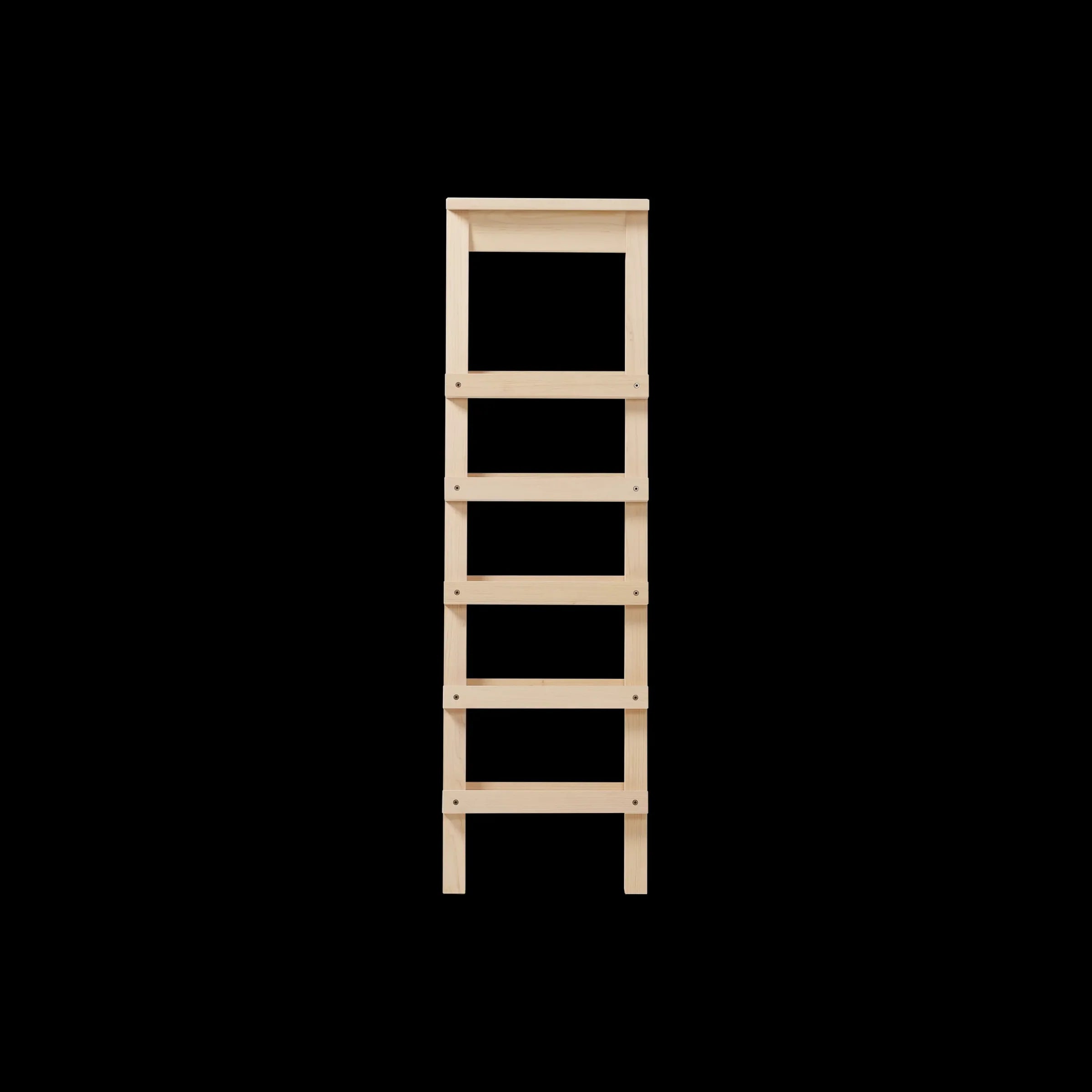 Ishinomaki Laboratory Shoes Shelf ชั้นวางรองเท้าไม้แบบพิงผนัง โครงสร้างไม้เรียบ ออกแบบโดย DRILL DESIGN