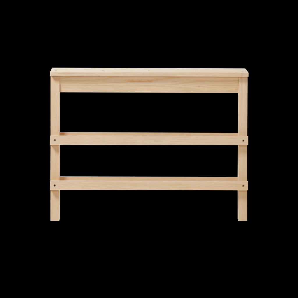 Ishinomaki Laboratory Shoes Shelf ชั้นวางรองเท้าไม้แบบพิงผนัง โครงสร้างไม้เรียบ ออกแบบโดย DRILL DESIGN