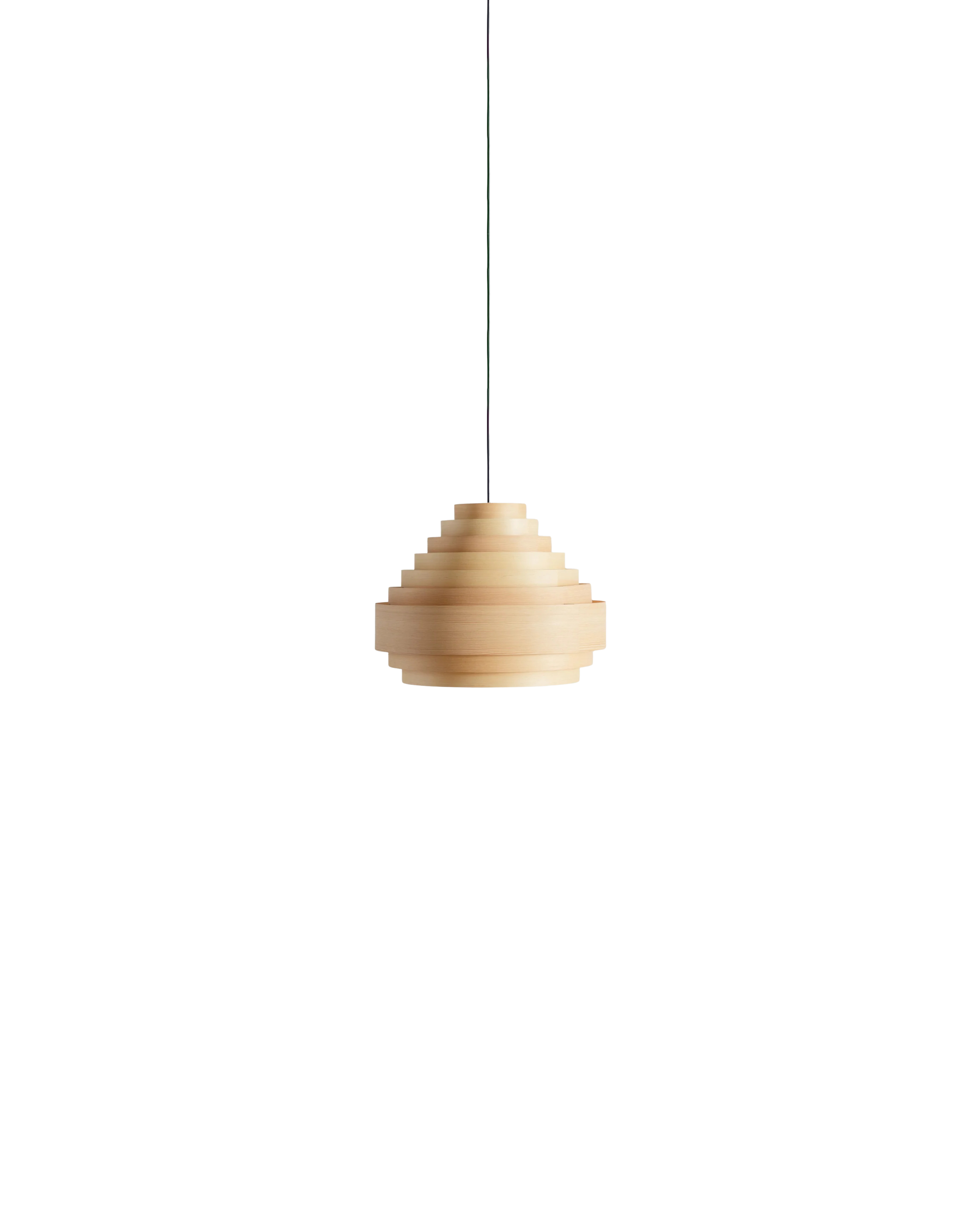 Vaarnii 1001 Hans Pendant 38 โคมไฟแขวนไม้ pine veneer ทรงวงซ้อน