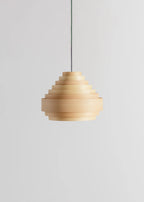 Vaarnii 1001 Hans Pendant 38 โคมไฟแขวนไม้ pine veneer ทรงวงซ้อน