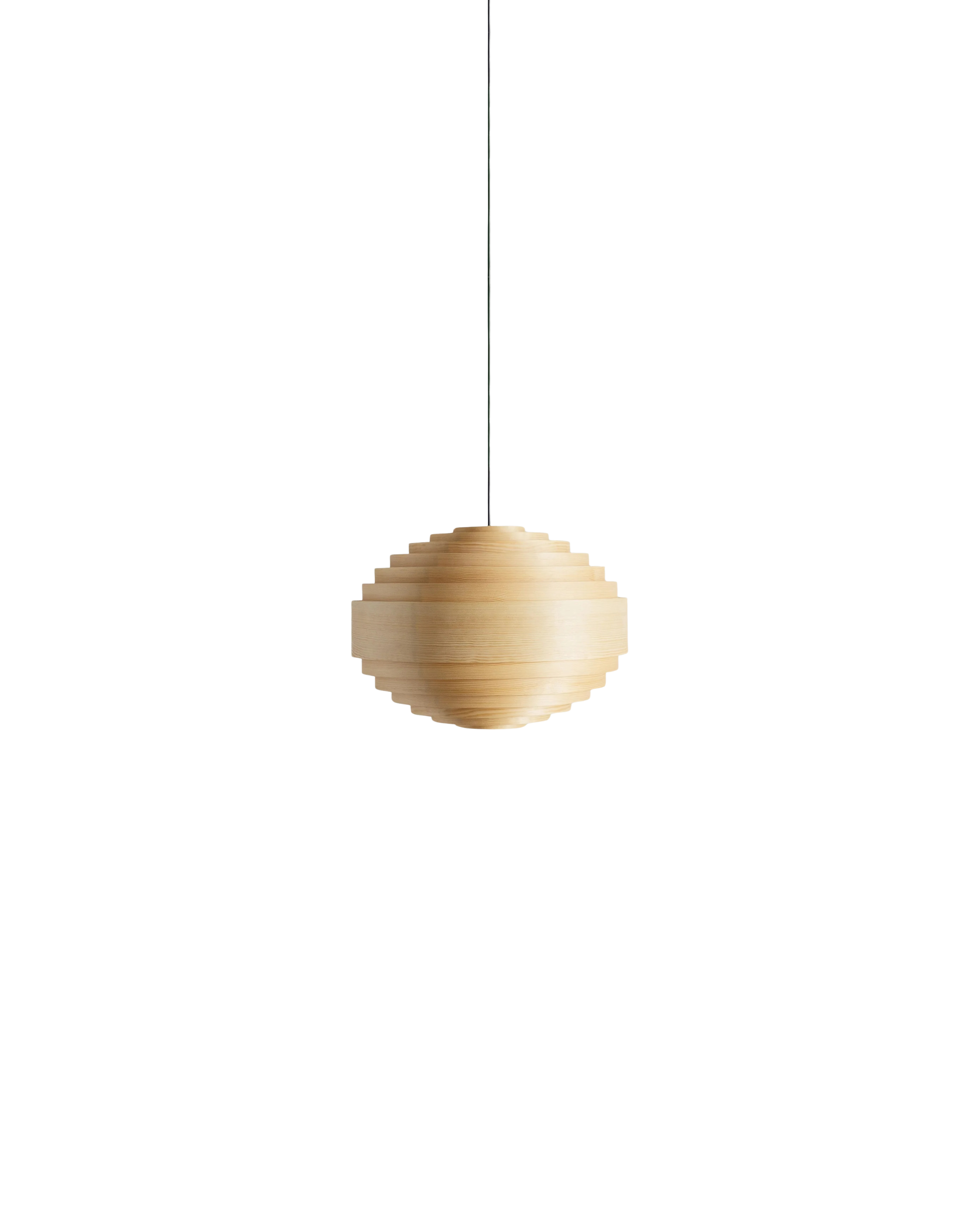 Vaarnii 1002 Hans Pendant 46 โคมไฟแขวนไม้ pine veneer ทรงวงซ้อน
