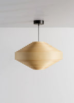 Vaarnii 1003 Hans Pendant 60 โคมไฟแขวนไม้ pine veneer ทรงวงซ้อน