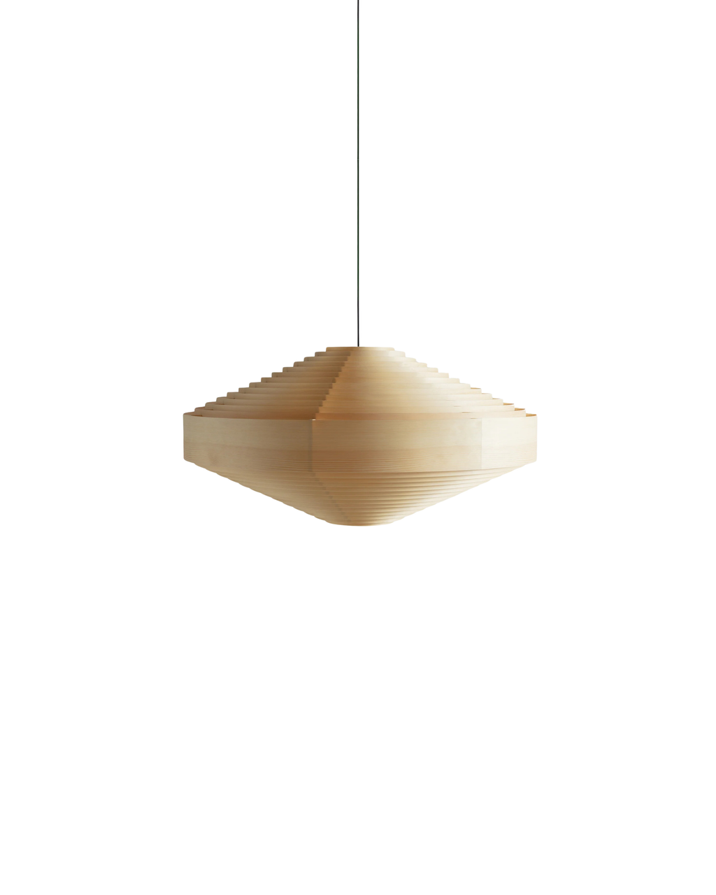 Vaarnii 1003 Hans Pendant XL 90 โคมไฟแขวนไม้ pine veneer ทรงวงซ้อน