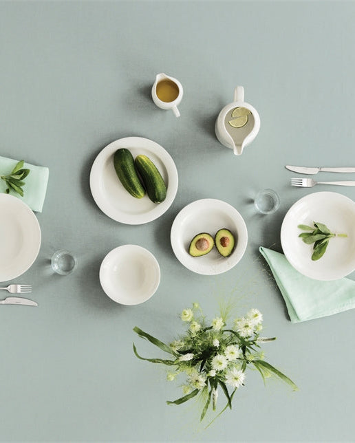 จานลึก Arctica จาก Arabia ขนาด 21 ซม. สีขาว ดีไซน์นอร์ดิกคลาสสิก
