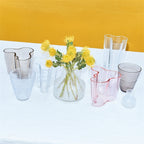แจกันแก้ว Alvar Aalto จาก Iittala เป่าแก้วด้วยมือ แรงบันดาลใจจากคลื่นน้ำ สี Linen ขนาด 160 มม.