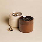 กล่องเก็บของ Kirnu จาก Arabia สี Beige งานเซรามิกดีไซน์นอร์ดิก
