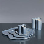 จานเสิร์ฟ Alvar Aalto จาก Iittala สี Fire รูปทรงออร์แกนิก นำเข้าโดย Old Pine Trees