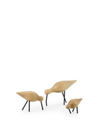 Normann Copenhagen ของแต่งบ้านรูปนกไม้ Shorebird สไตล์มินิมอล ทำจากไม้โอ๊ค โทนไม้ธรรมชาติ เพิ่มบรรยากาศอบอุ่นแบบสแกนดิเนเวีย Old Pine Trees