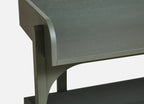 Utility Shelf ชั้นวางของไม้ oak สองระดับสำหรับจัดเก็บของใช้ในบ้าน ออกแบบโดย Rachael Heritage