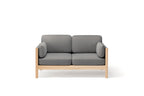 Karimoku New Standard Castor Lobby Sofa Plus 2-Seater โซฟาไม้โอ๊คญี่ปุ่นดีไซน์มินิมอลโดย BIG-GAME