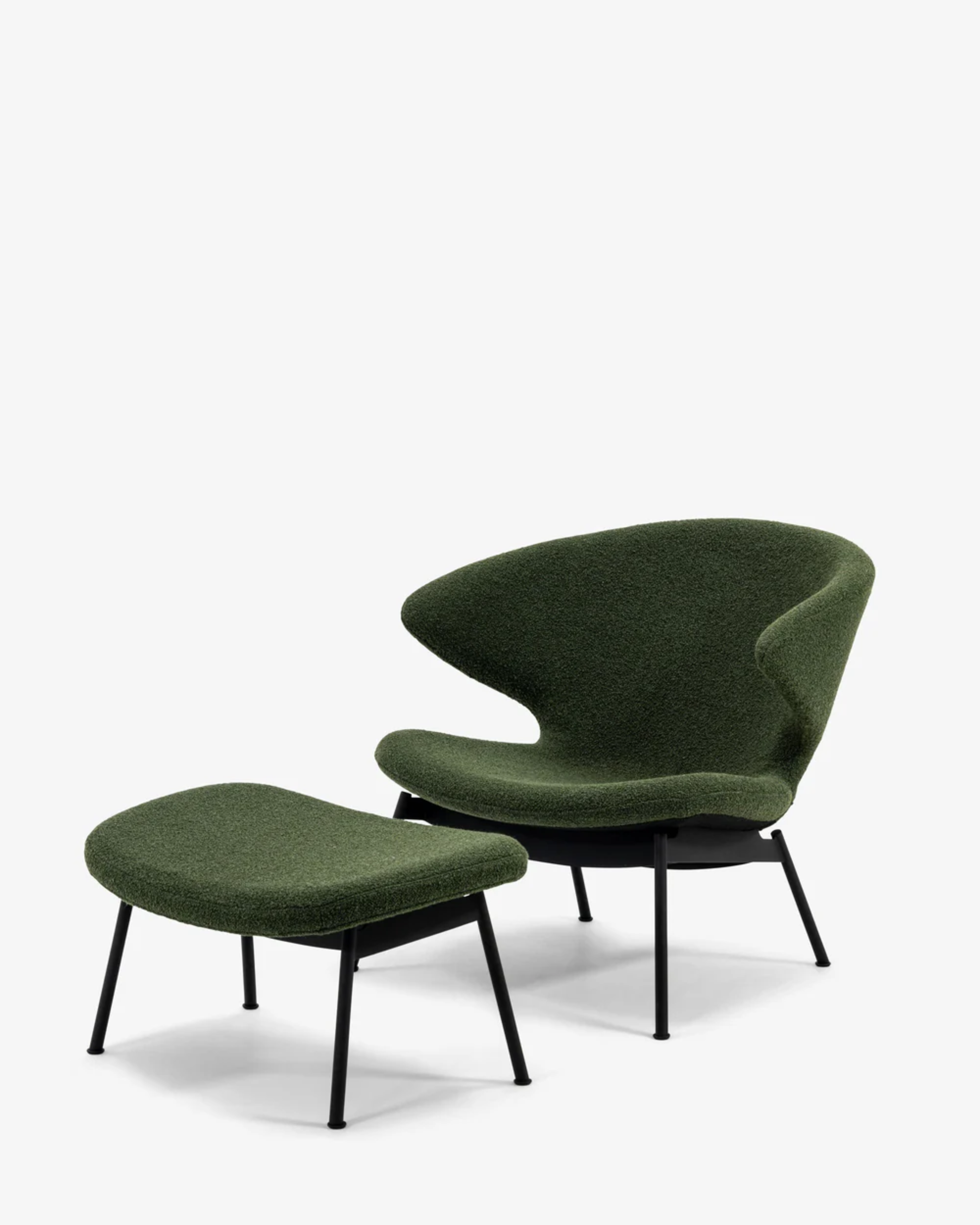 Case Furniture Ella Lounge Chair with Ottoman (Made to Order)