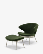 Case Furniture Ella Lounge Chair with Ottoman (Made to Order)