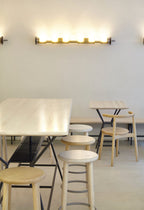 Mattiazzi MC5 SOLO Counter / Bar Stool สตูลไม้ ash หรือ oak สำหรับ counter และ bar seating ออกแบบโดย Nitzan Cohen