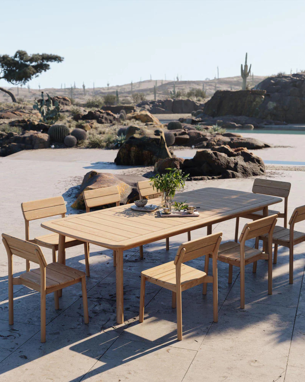 Tanso Rectangular Table