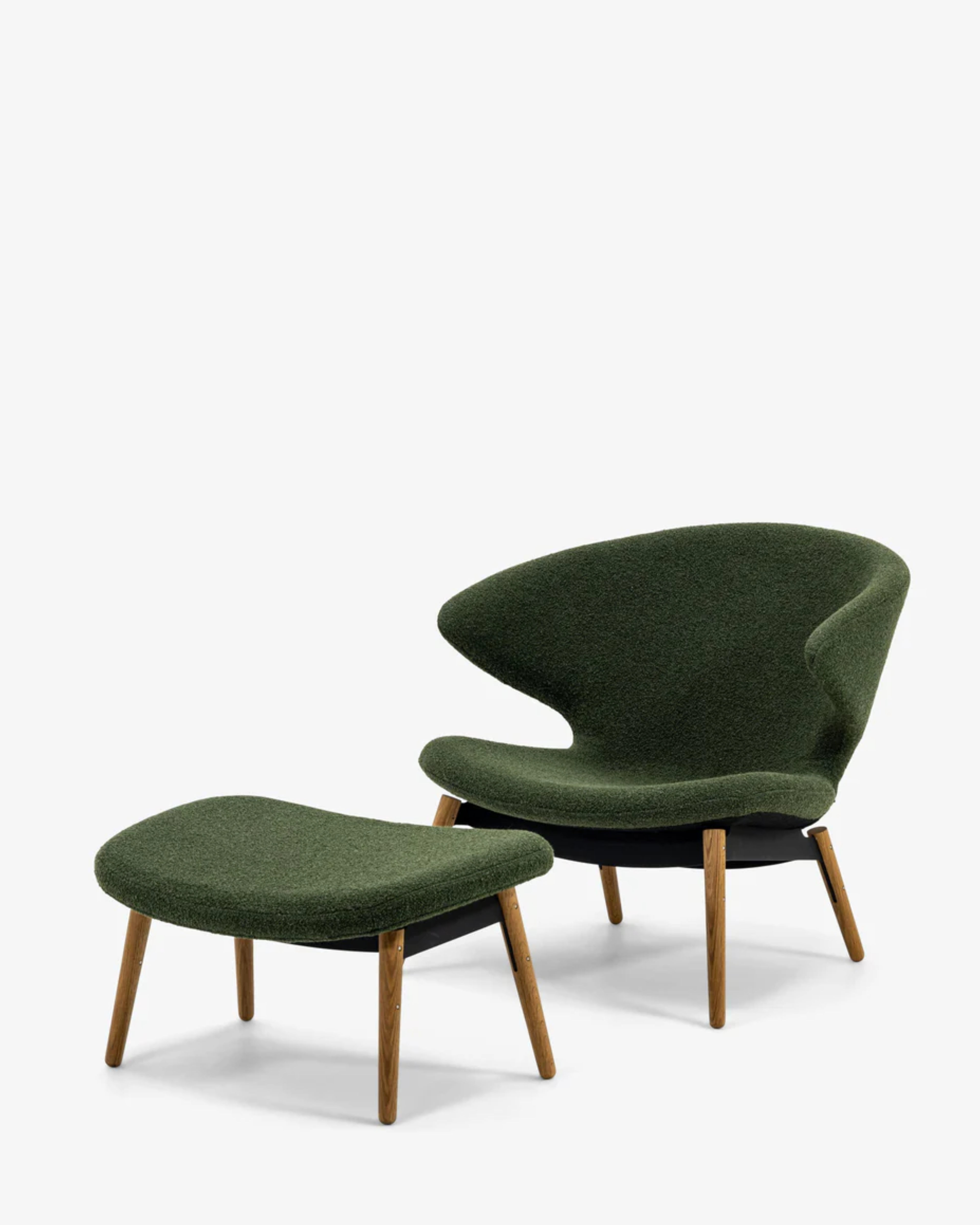 Case Furniture Ella Lounge Chair with Ottoman (Made to Order)