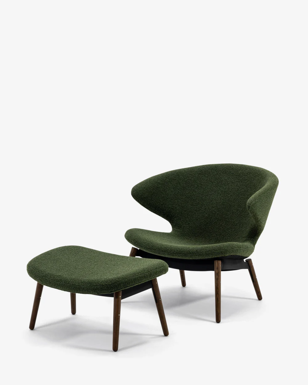 Case Furniture Ella Lounge Chair with Ottoman (Made to Order)