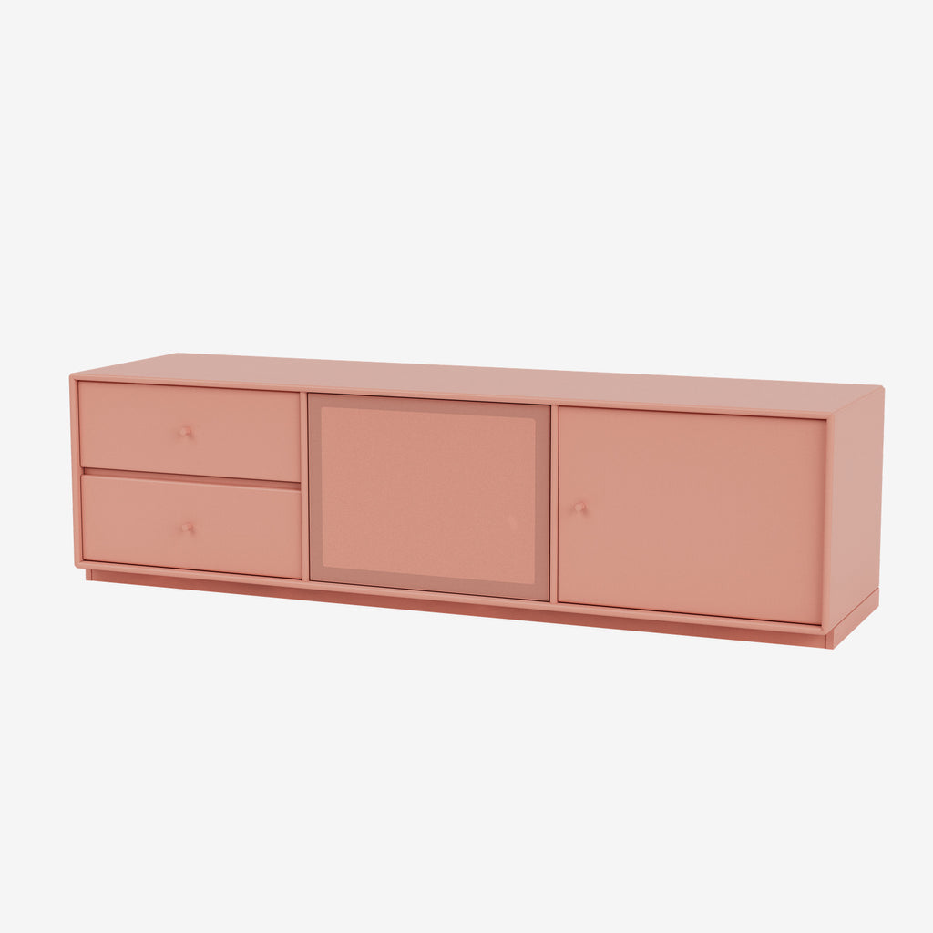 Montana TV Cabinet & Vinyl Storage
