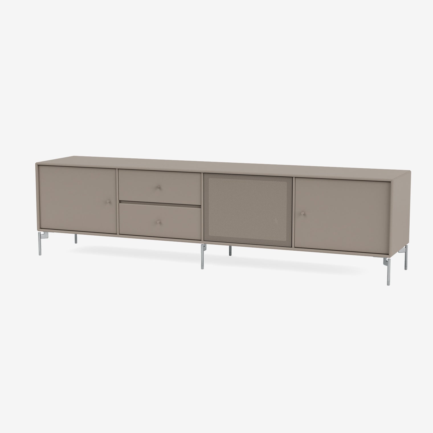 Montana TV Cabinet & Vinyl Storage
