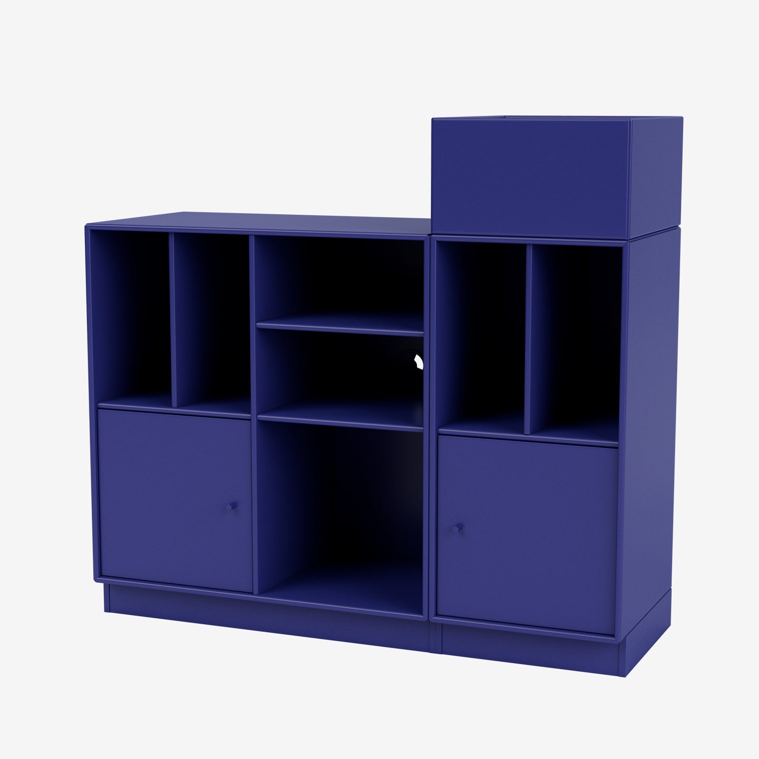 Montana TV Cabinet & Vinyl Storage
