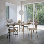 MAKE nordic HOLMEN Round Dining Table โต๊ะอาหารทรงกลมไม้โอ๊คดีไซน์สแกนดิเนเวียนสำหรับพื้นที่รับประทานอาหาร