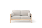 Karimoku New Standard Castor Lobby Sofa Plus 2-Seater โซฟาไม้โอ๊คญี่ปุ่นดีไซน์มินิมอลโดย BIG-GAME