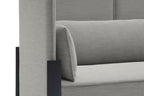 Karimoku New Standard Fence Sofa 3-Seater โซฟาพนักพิงสูงโครงไม้โอ๊คเบาะบุผ้า ออกแบบโดย Geckeler Michels