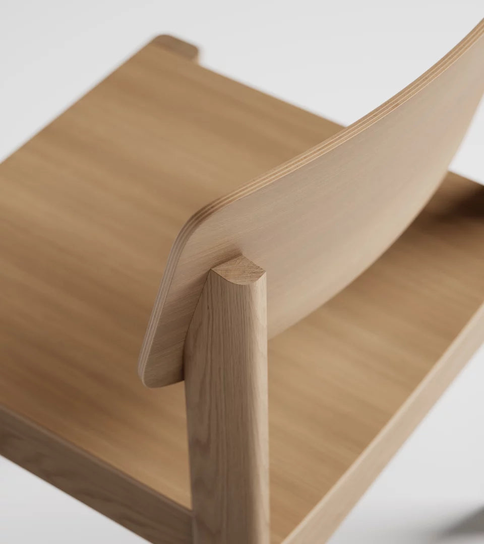TAKT Forma Chair เก้าอี้ไม้โอ๊ค stackable dining chair ดีไซน์มินิมอล