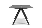Karimoku New Standard Spectrum Workstation ST190 โต๊ะทำงานไม้โอ๊คดีไซน์มินิมอลพร้อมระบบจัดการสายไฟ ออกแบบโดย Geckeler Michels