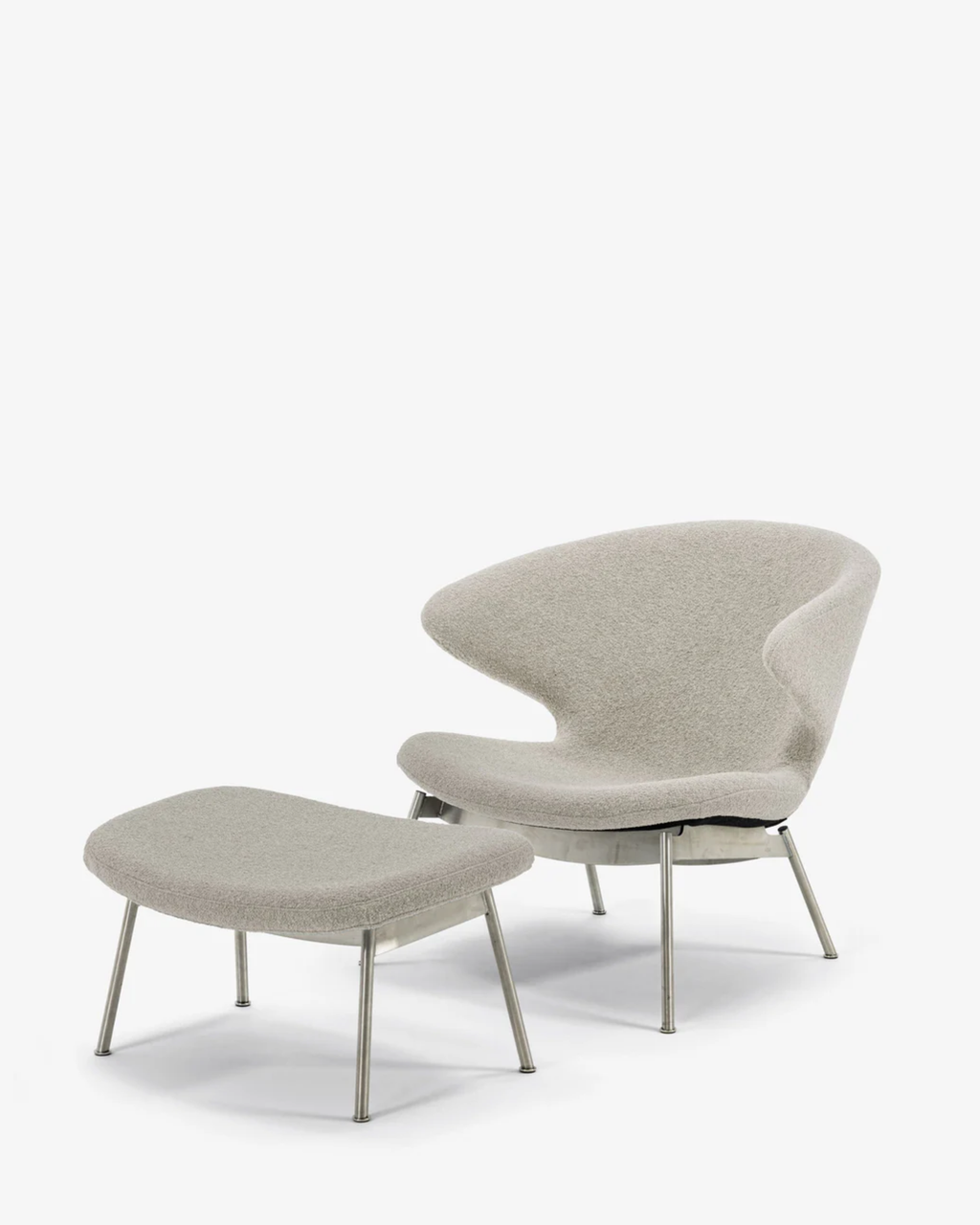 Case Furniture Ella Lounge Chair with Ottoman (Made to Order)