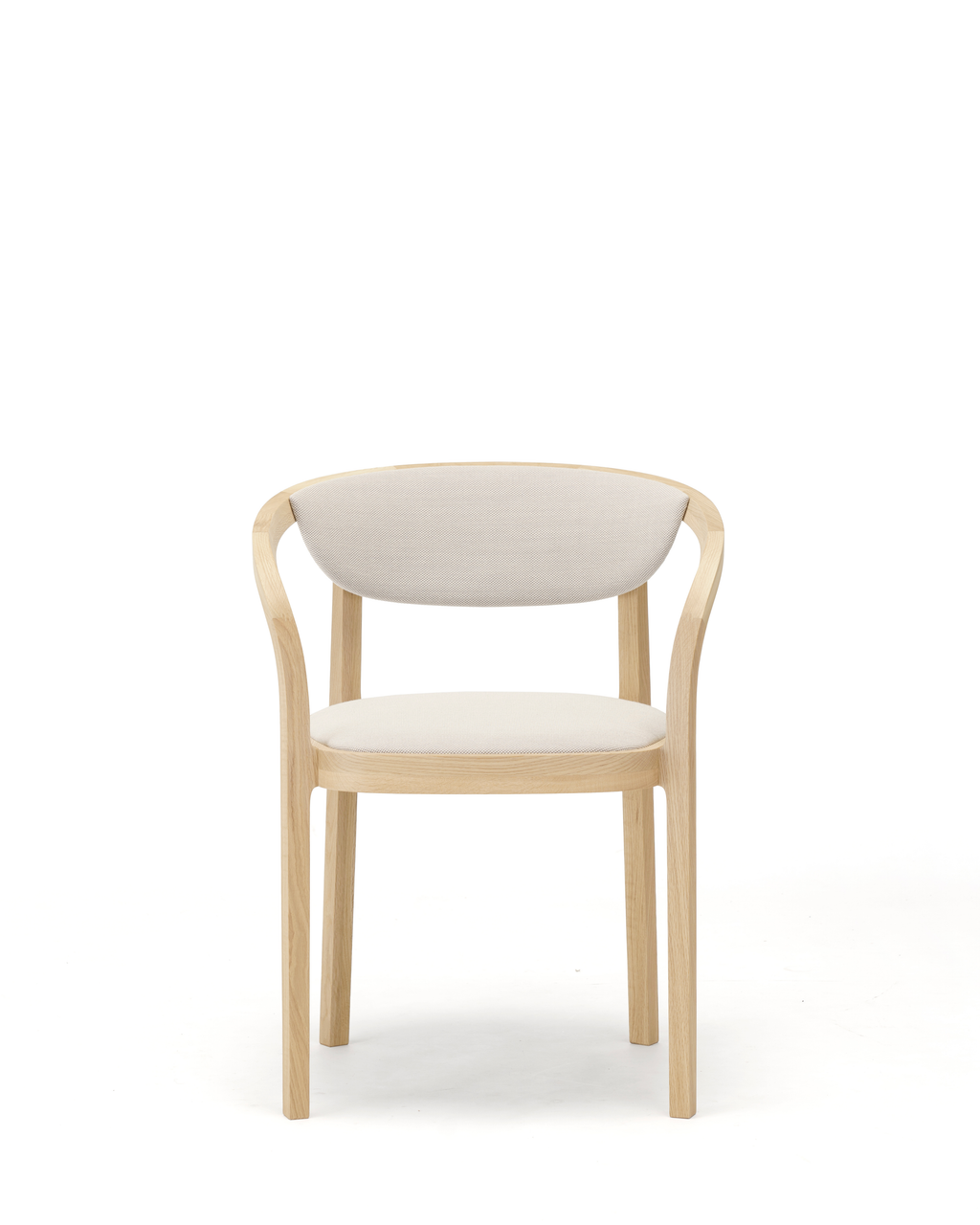 เก้าอี้ Karimoku New Standard Chesa Chair Pad เก้าอี้ไม้โอ๊คญี่ปุ่นดีไซน์มินิมอล Scandinavian เหมาะสำหรับโต๊ะอาหาร ห้องประชุม และพื้นที่ใช้งานภายในบ้าน
