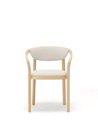 เก้าอี้ Karimoku New Standard Chesa Chair Pad เก้าอี้ไม้โอ๊คญี่ปุ่นดีไซน์มินิมอล Scandinavian เหมาะสำหรับโต๊ะอาหาร ห้องประชุม และพื้นที่ใช้งานภายในบ้าน