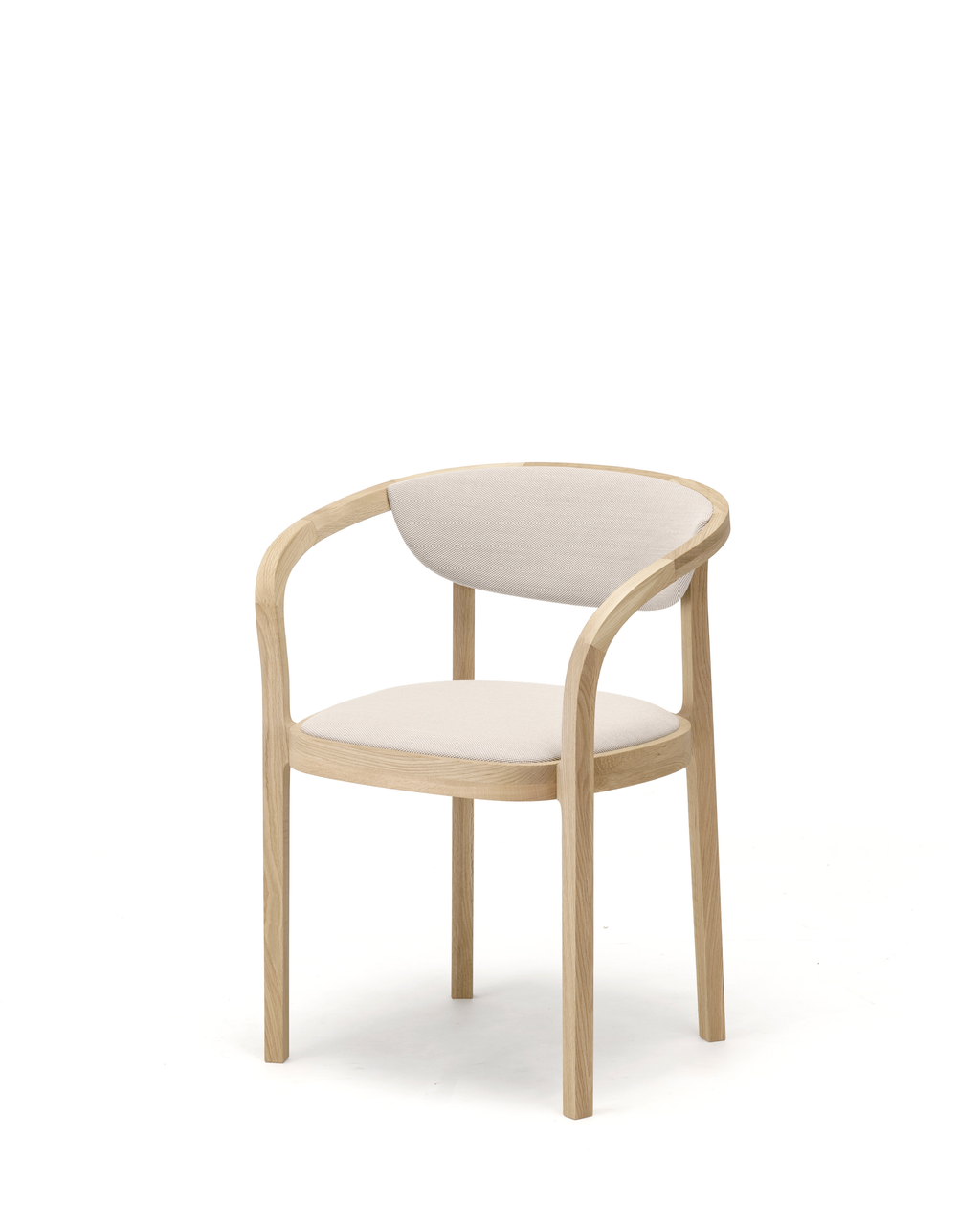 เก้าอี้ Karimoku New Standard Chesa Chair Pad เก้าอี้ไม้โอ๊คญี่ปุ่นดีไซน์มินิมอล Scandinavian เหมาะสำหรับโต๊ะอาหาร ห้องประชุม และพื้นที่ใช้งานภายในบ้าน
