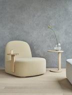 Karimoku New Standard Elephant Side Table โต๊ะข้างไม้เกาลัดดีไซน์ขาอสมมาตร ออกแบบโดย Christian Haas