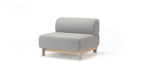 Karimoku New Standard Elephant Sofa 1-Seater Bench โมดูลโซฟาเบาะบุผ้าฐานไม้เกาลัด ออกแบบโดย Christian Haas
